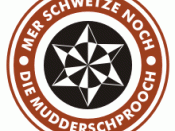 English: Pennsylvania German Sticker 