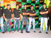 English: Sourav Ganguly with Knight Riders