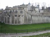 Stitched photo of the Tower of London
