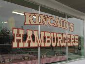 KINCAID'S HAMBURGERS: City Says Sign Needs To Go Or Popular Burger Joint Faces Daily Fines