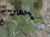 Canberra by SPOT Satellite
