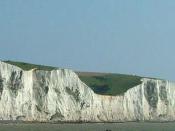 English: A view of the White Cliffs of Dover, taken on September 7 2004. Español: Acantilados Blancos de Dover (White cliffs of Dover)