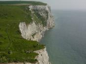 White Cliffs of Dover, Great Britain.