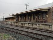 English: Moree Railway Station, Moree New South Wales Australia