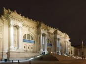 The Metropolitan Museum of art in New York City.
