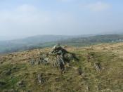 English: The top of Hugill Fell