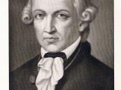From a painting of Immanuel Kant