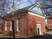 Holden Chapel, Harvard University, Cambridge, Massachusetts, USA.