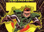 Cover to Green Lantern (vol. 3) #50 (March 1994). Hal Jordan becomes Parallax. Art by Darryl Banks.