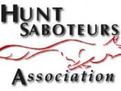The logo of the Hunt Saboteurs Association UK.