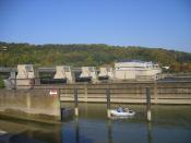 Regensburg - Danube - hydroelectric power plant