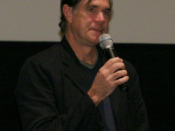 US director Gus van Sant at a screening of his movie Paranoid Park in December 2007