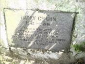 Harry Chapin's gravestone