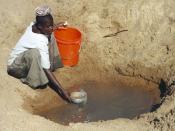 English: Mwamanongu Village water source, Tanzania. 