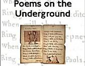 Cover art for the tenth edition of the Poems on the Underground anthology