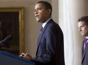 President Barack Obama and Treasury Secretary Timothy Geithner announce new limits on executive compensation.