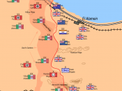 Second Battle of El Alamein, Deployment of Forces on October 23rd, 1942