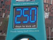 250 days to 2010 FIFA World Cup kickoff