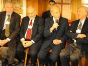 Edmund Phelps, Joseph Stiglitz, Shimon Peres, Elie Wiesel.