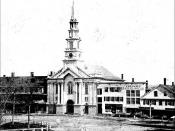 First Congregational Church, Central Square, Keene New Hampshire