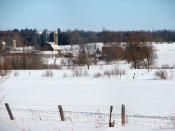 Countryside of Champlain Township, Ontario, Canada