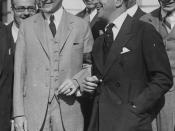 Entertainer Al Jolson with President Calvin Coolidge