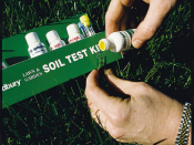 Homeowners are encouraged to test their soils for nutrient needs, and to apply only what nutrients are needed for a healthy lawn. Farmers practice the same testing procedure.