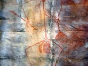 English: Aboriginal Rock Art, Ubirr Art Site, Kakadu National Park, Australia
