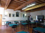 Italiano: La sala Pietro Barilla del circolo Famija Pramzana di Parma.