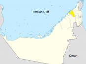 Map of Umm al-Qaiwain