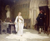 Lady Godiva: Edmund Blair Leighton depicts the moment of decision (1892)