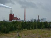 Stora Enso pulp and paper mill in Oulu, Finland