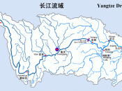 Yangtze River basin；长江水系地图