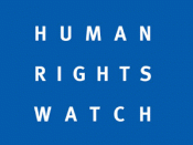 English: Human Rights Watch logo Русский: Логотип Хьюман Райтс Вотч