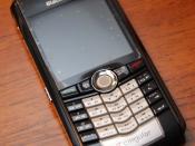 GSM cellular phone BlackBerry Pearl