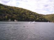 A seaplane on the Hawkesbury River