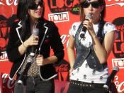The Veronicas interviewed at the Live 'n Local tour 2006 in Perth, Australia