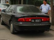 Buick New Century, built by Shanghai GM in China