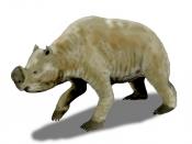 Zygomaturus trilobus, a diprotodontid marsupial from the Pleistocene of Australia, digital