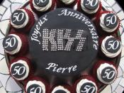 KISS Band Logo Cake!