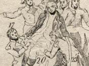Detail of Descriptive Sketch of the Print of the Death of Gen - Sir Ralph Abercrombie, by Sir Robert Ker Porter (died 1842), published 1804. See source website for additional information.