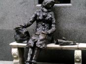 English: Statue of Eleanor Rigby in Stanley Street, Liverpool, UK