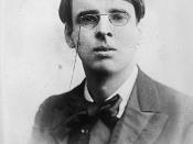 William Butler Yeats (1865 – 1939), Irish poet and dramatist