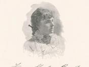 Burnett as a young woman