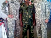 USARAF chaplains traveling contact team work with DRC counterparts