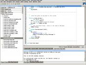 GNAT Programming Studio Screenshot sowing Ada / CORBA Code.