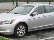 2008 Honda Accord photographed in College Park, Maryland, USA. Category:Honda Accord (2007, North America)