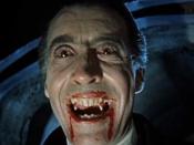 English: A screenshot from Dracula (1958), an Hammer Horror production