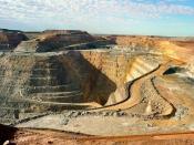 Super Pit gold mine at Kalgoorlie in Western Australia is Australia's largest open-pit mine