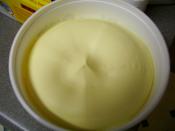 Margarine in a tub